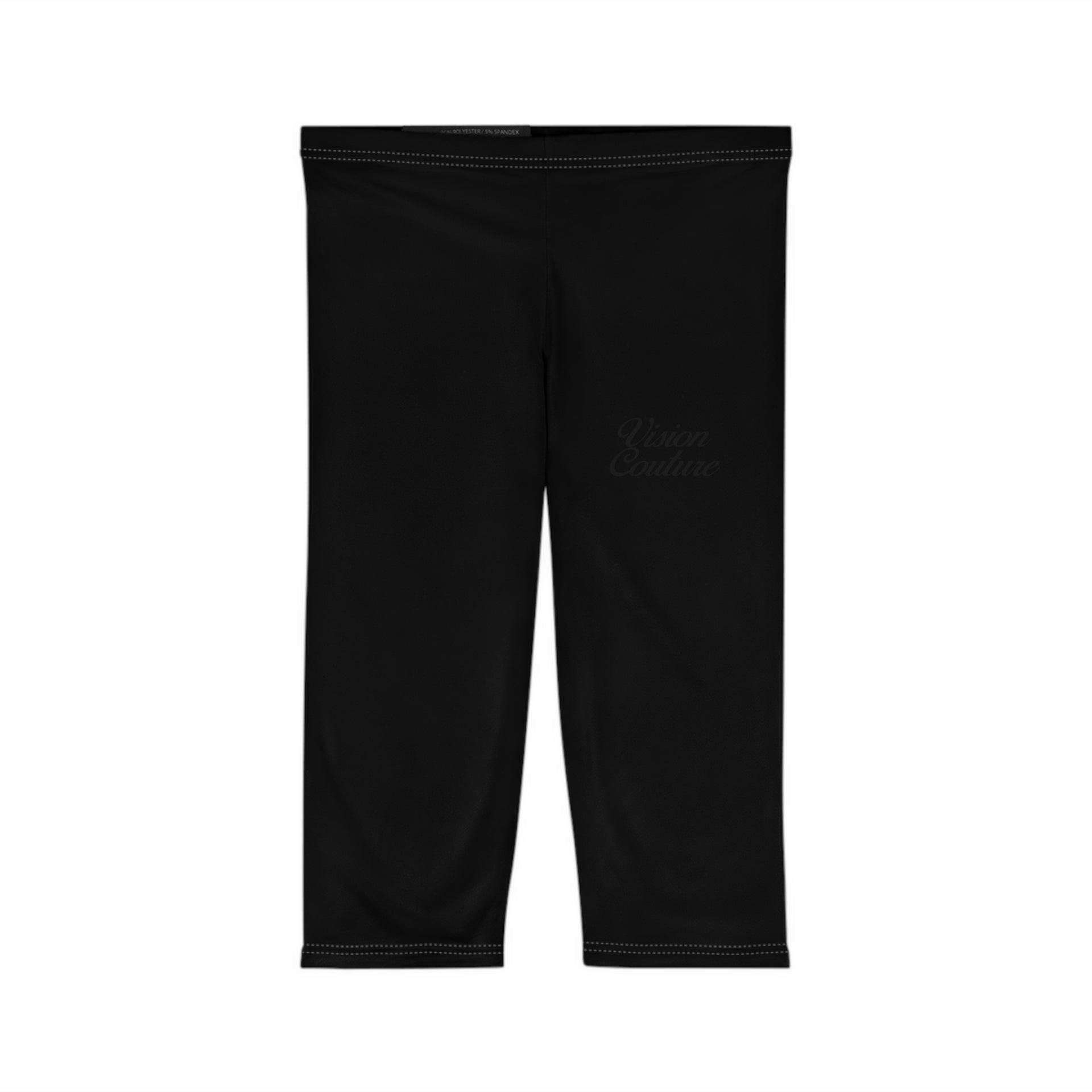 Women's Black Capri Leggings