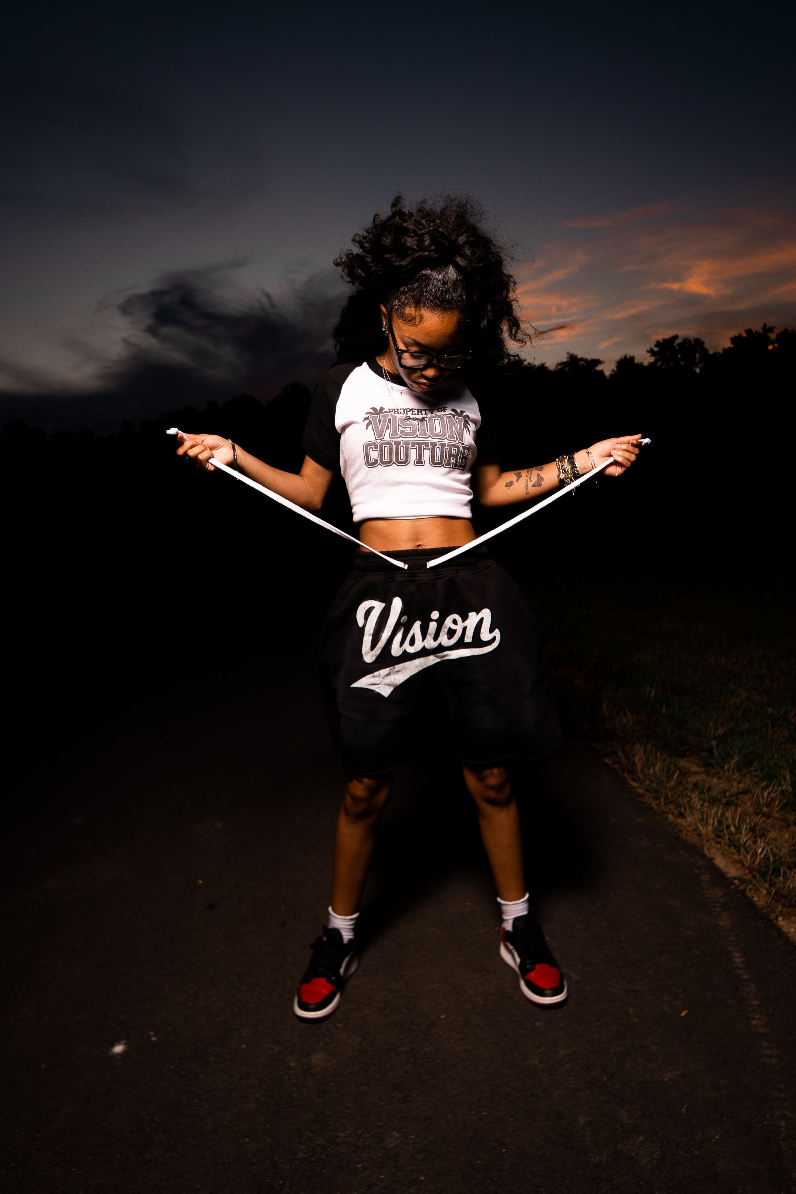 VISION SHORTS BLACK