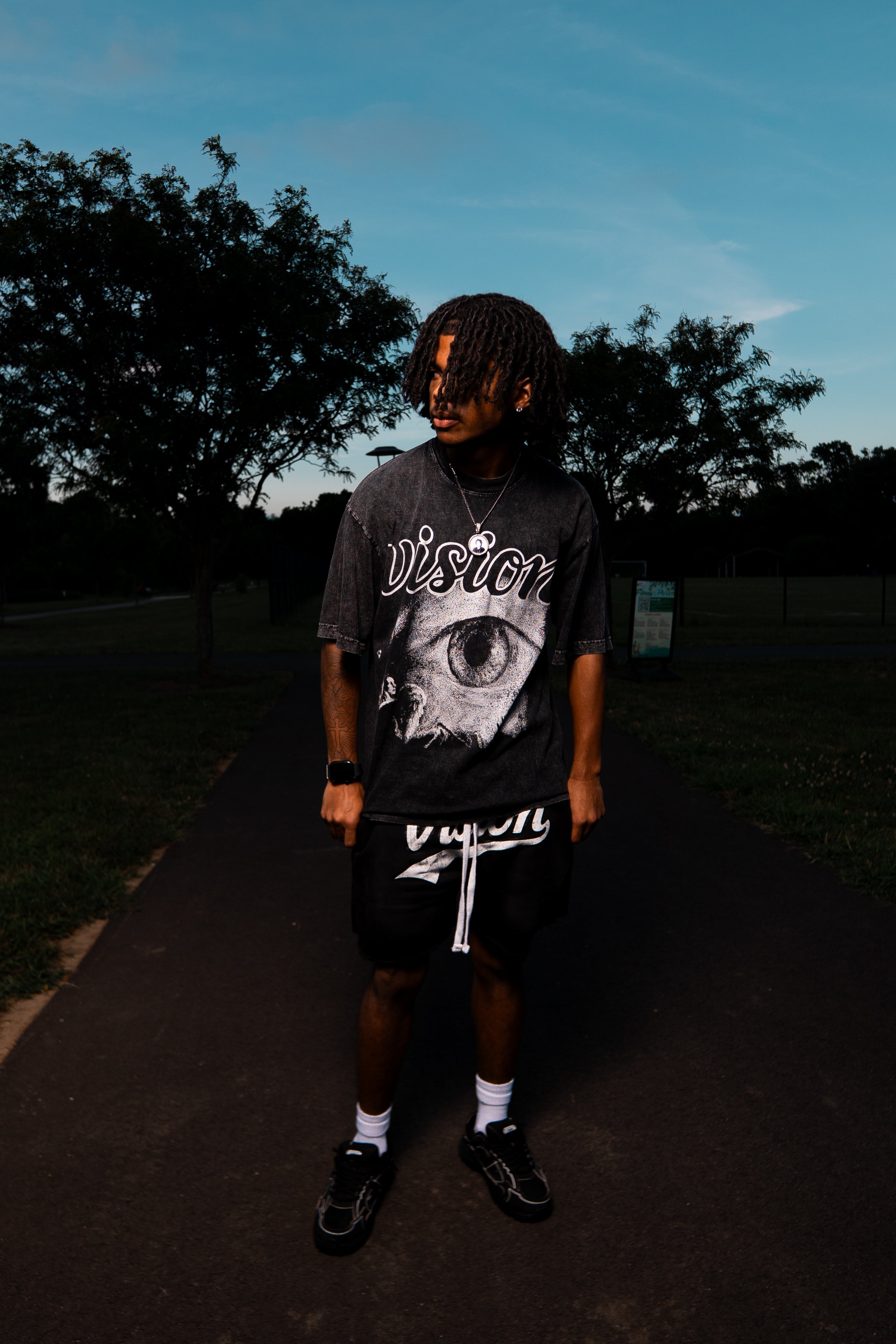 VISION SHORTS BLACK