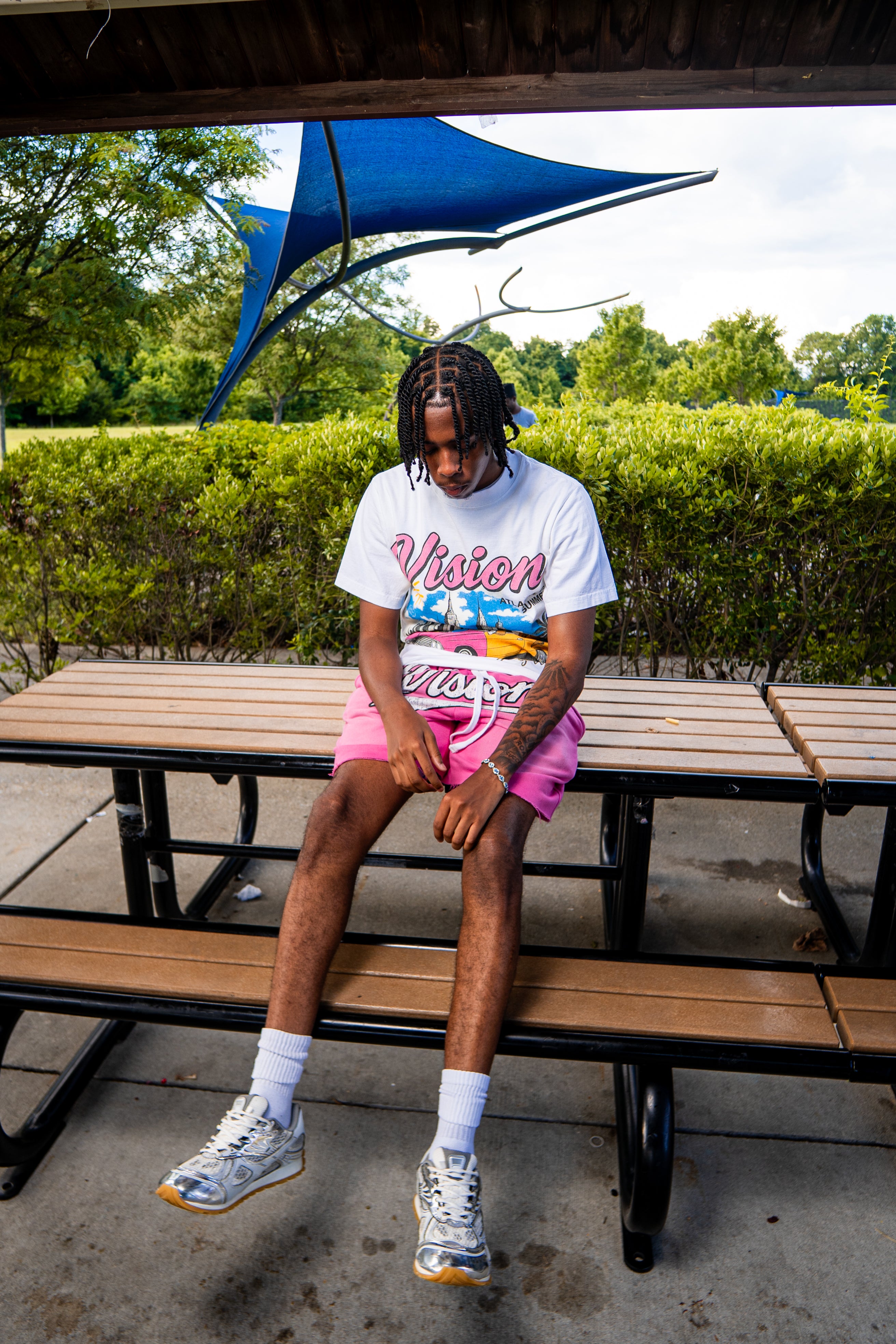 VISION SHORTS PINK