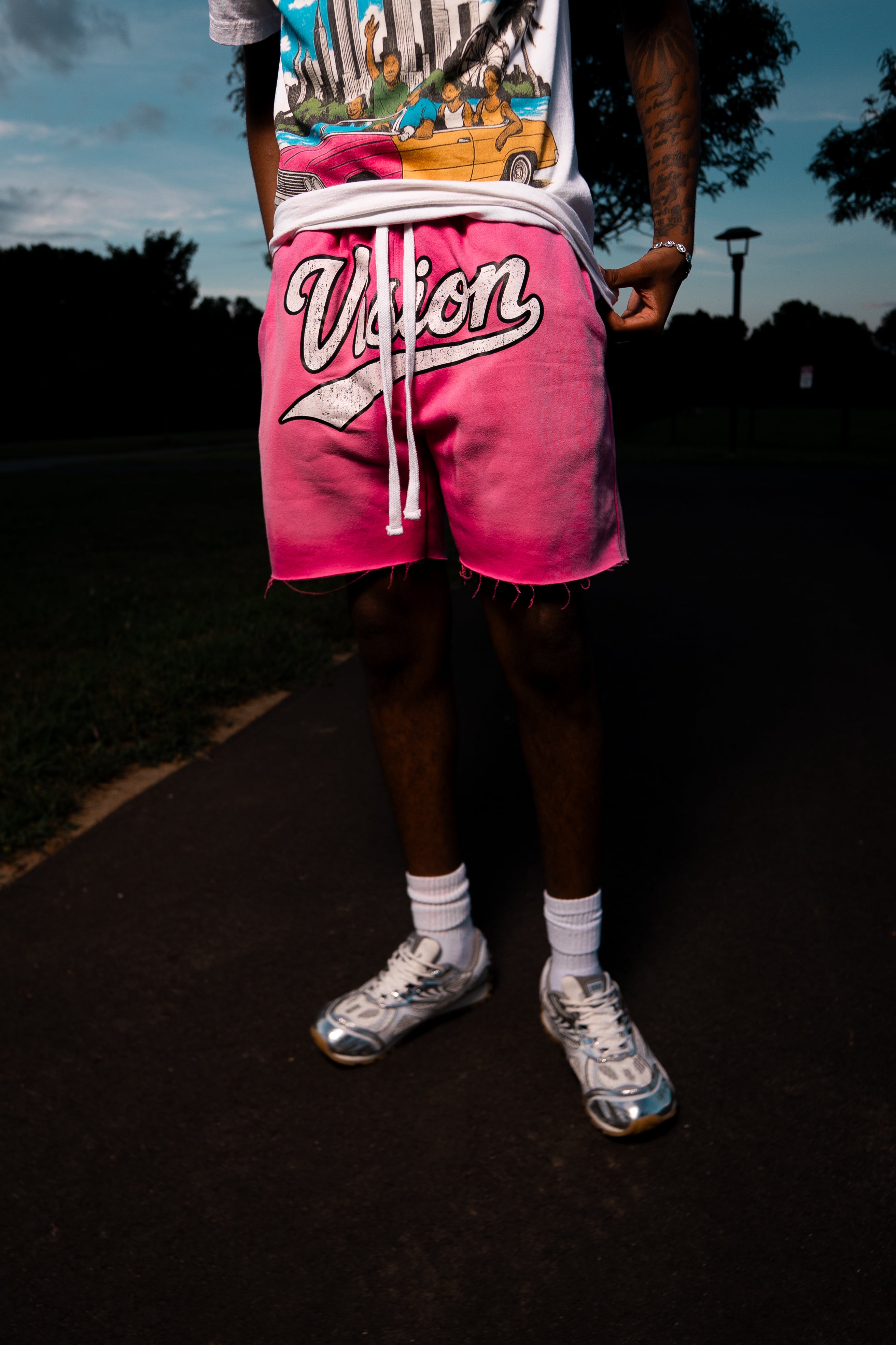 VISION SHORTS PINK