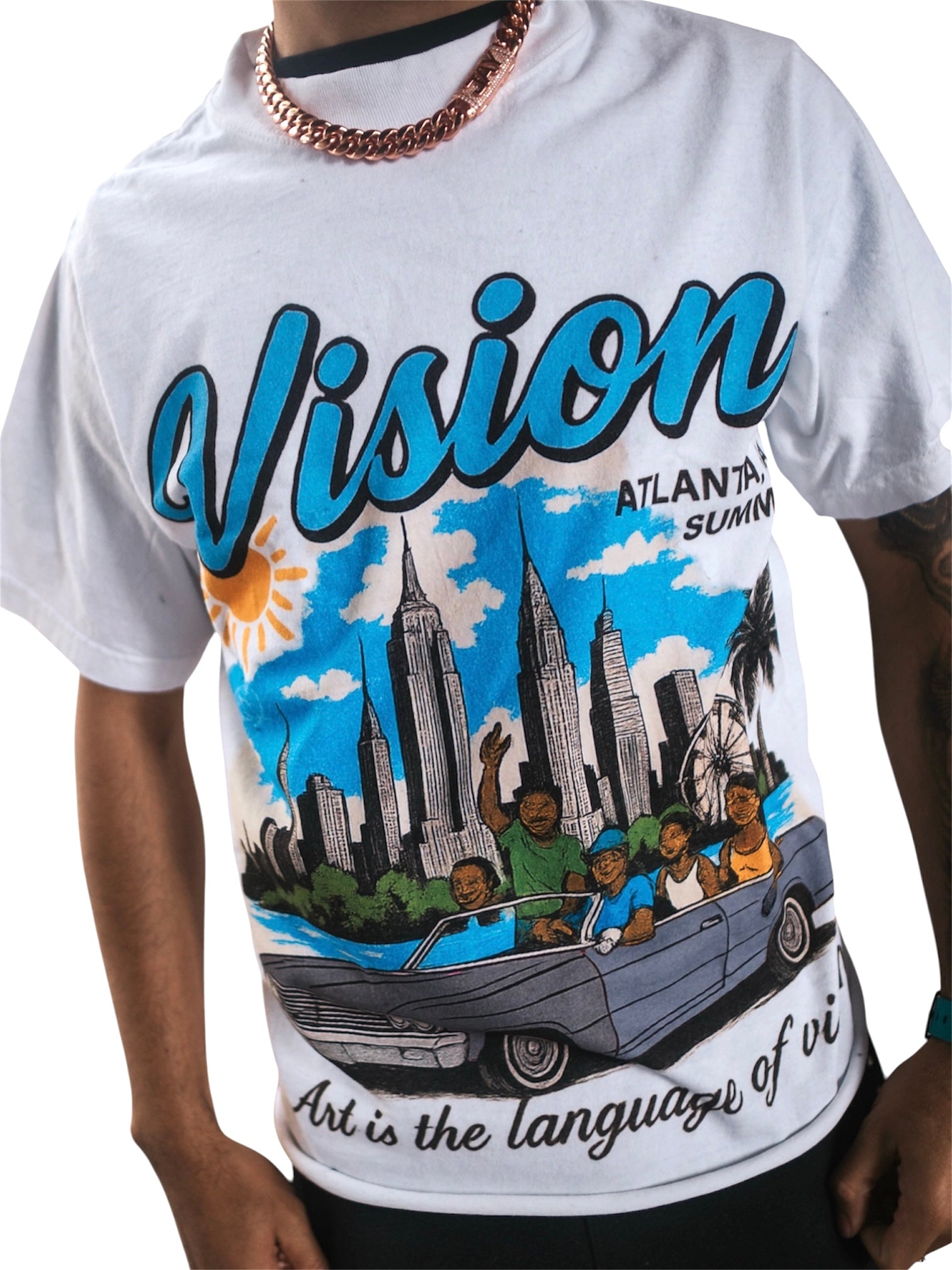 Vision Atl Tee (Blue)