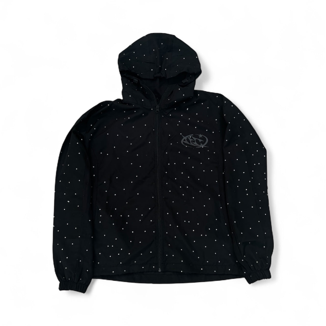 Vision Rhinestone windbreaker Jacket