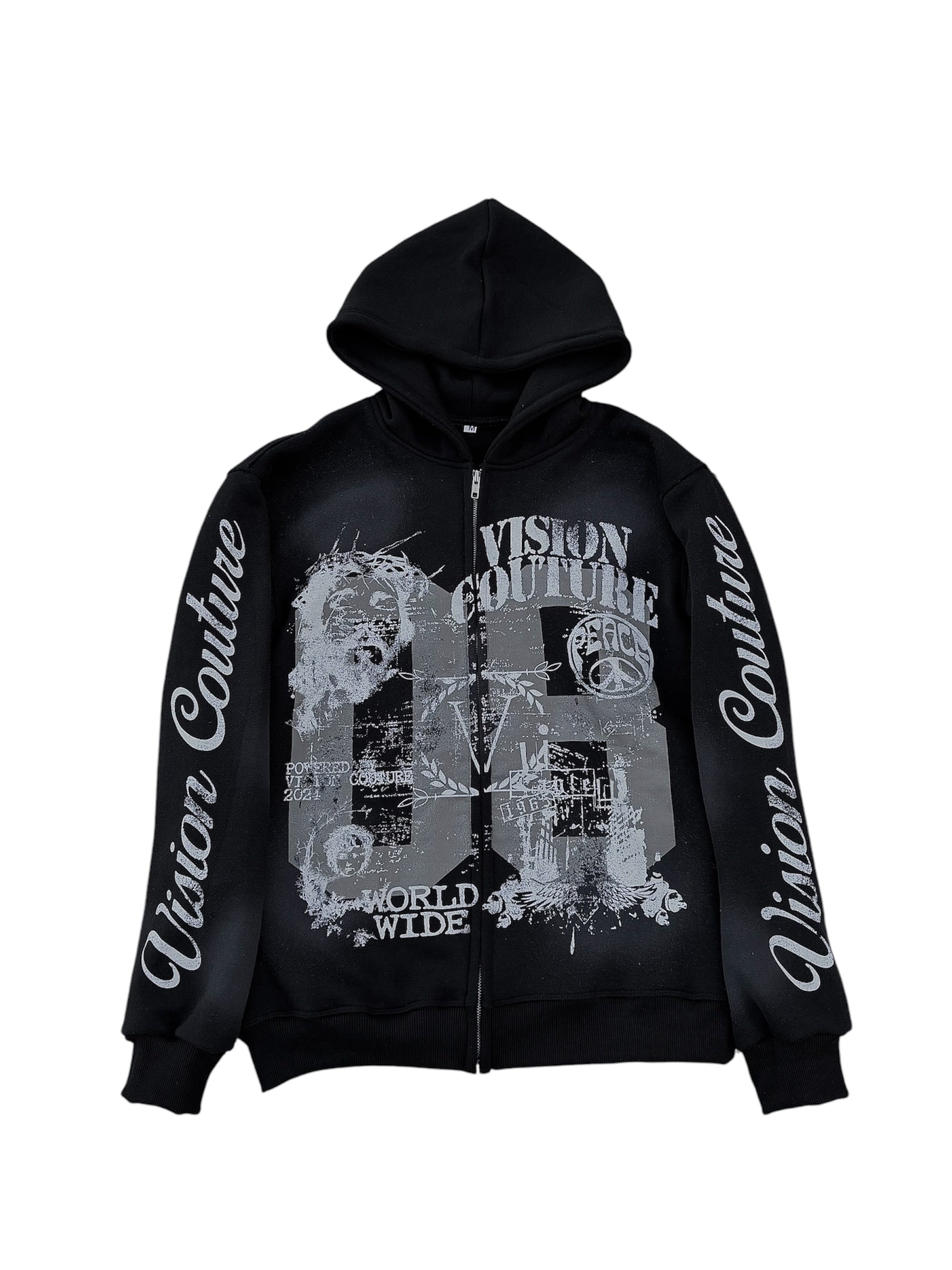 08 ZIPUP BLACK