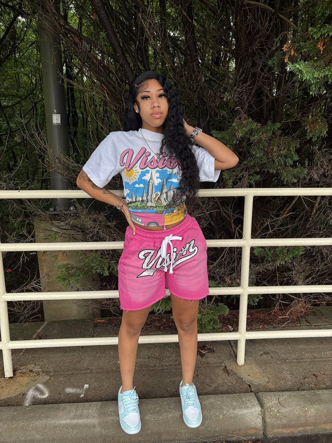 VISION SHORTS PINK