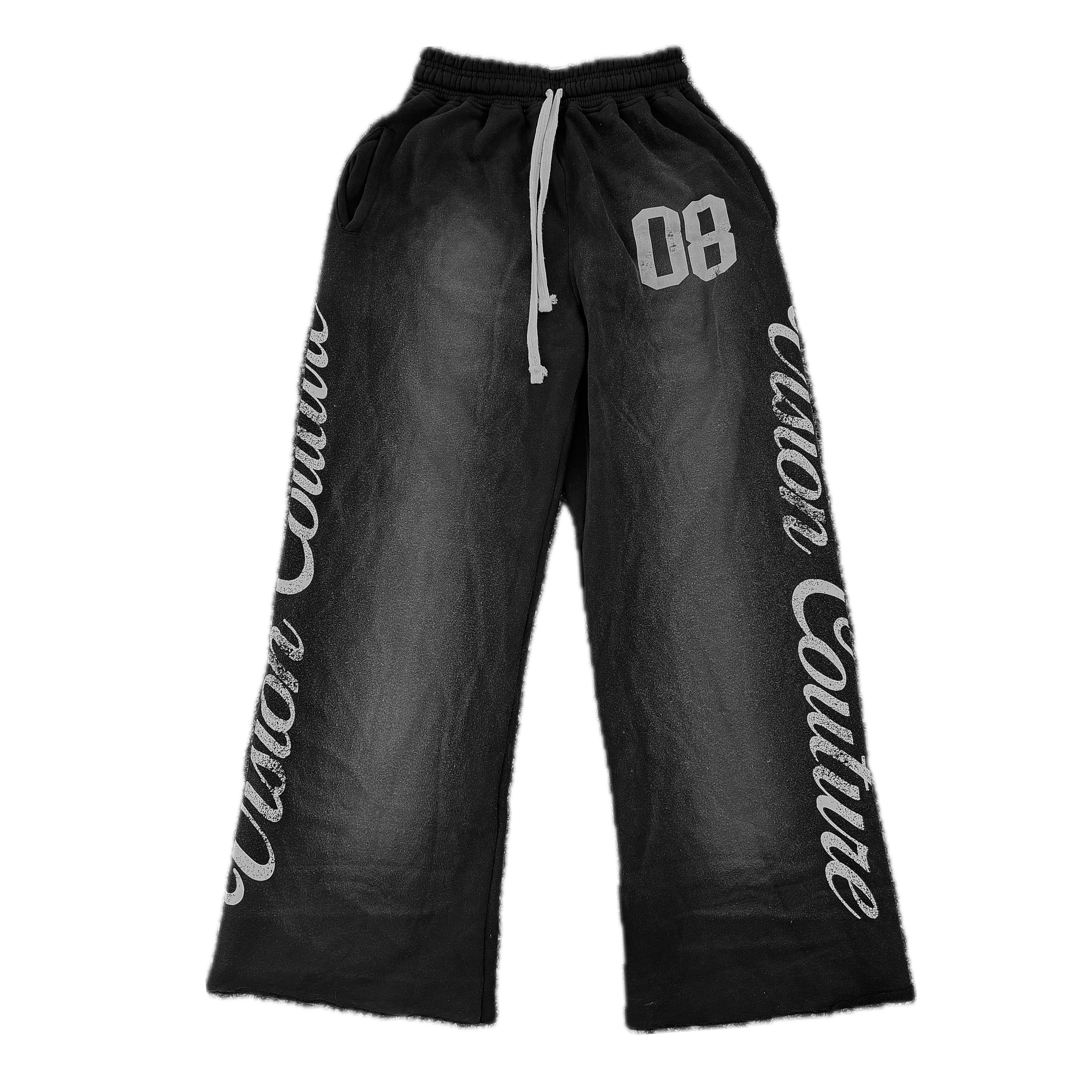 VISION SWEATPANTS  08 BLACK